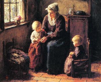 伯納德 博徹斯特 The Sewing Lesson 伯納德 博徹斯特 The Sewing Lesson